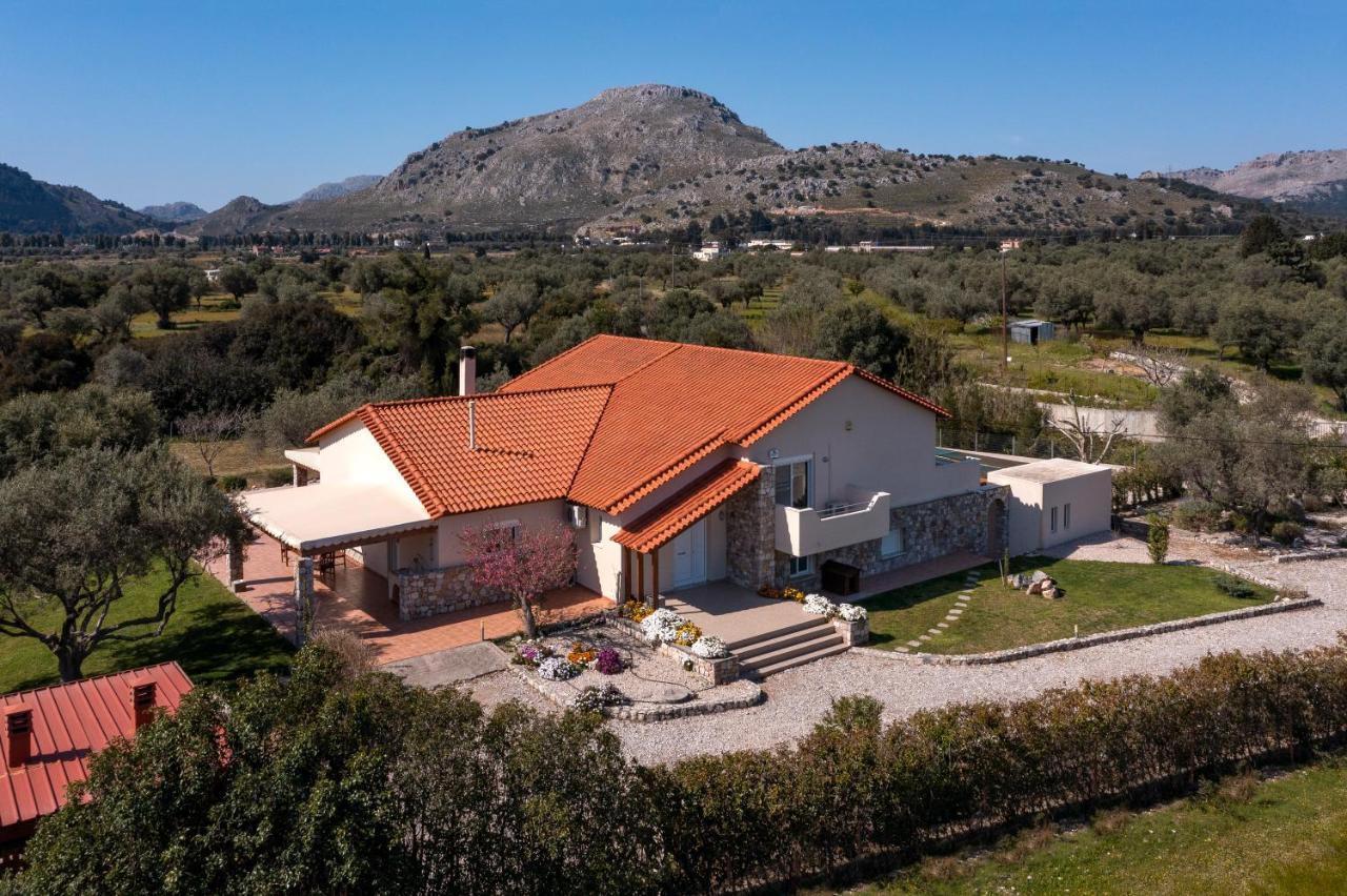 Olive Private Villa Swimming Pool 5 Bdr Kolymbia Rhodes Екстер'єр фото