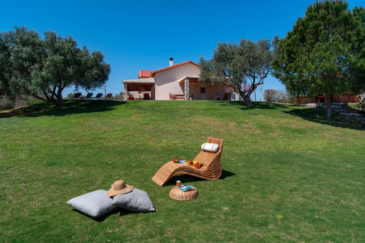Olive Private Villa Swimming Pool 5 Bdr Kolymbia Rhodes Екстер'єр фото