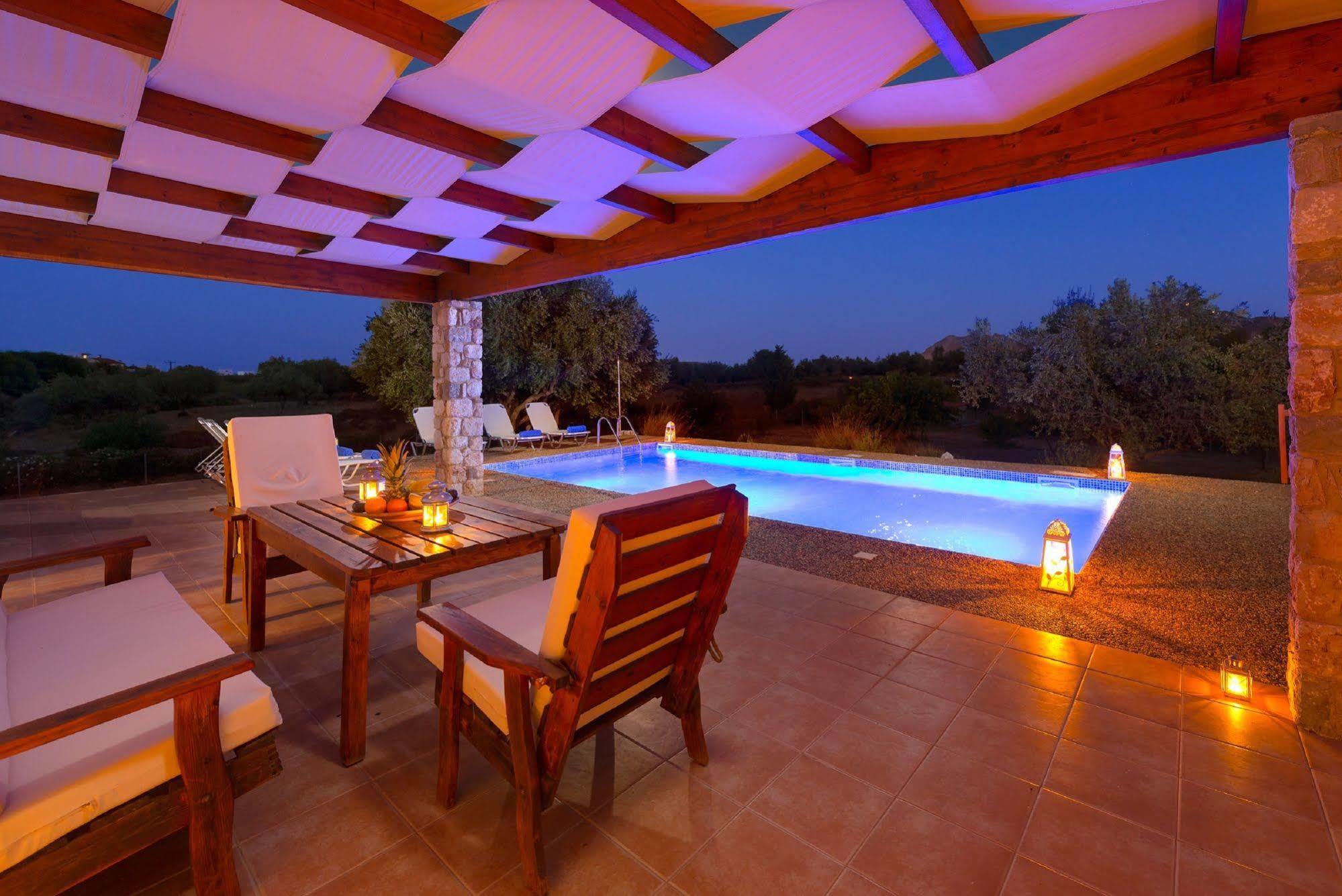 Olive Private Villa Swimming Pool 5 Bdr Kolymbia Rhodes Екстер'єр фото